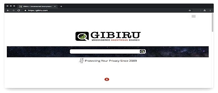 Gibiru- search engine in canada