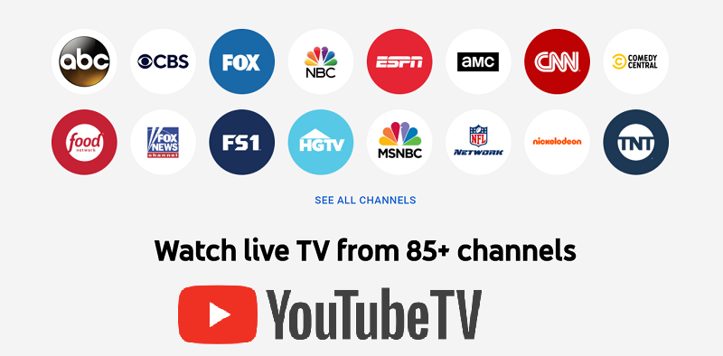 YouTube-tv-channels