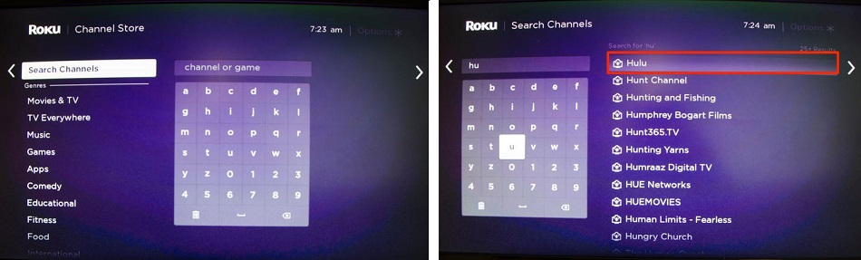 how-to-add-Hulu-app-on-Roku