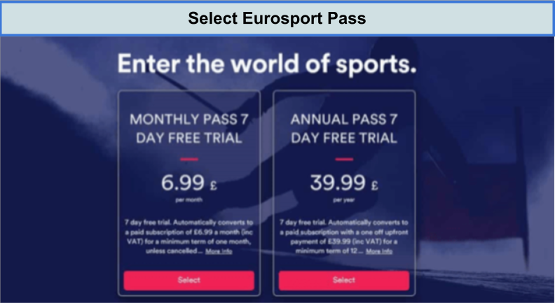 select-eurosport-pass