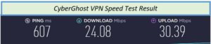 Cyberghost-VPN-speed-test