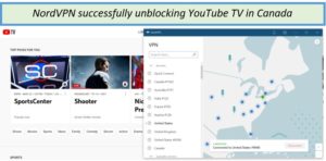 NordVPN-for-unblocking-YouTube-TV-Canada