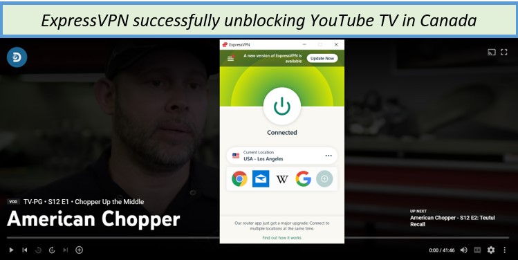 Unblocked-YouTube-TV-in-Canada-with-ExpressVPN