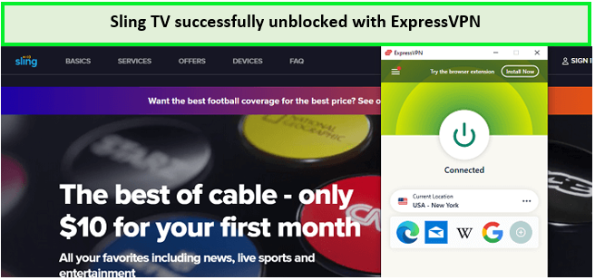 sling-tv-unblocked-with-expressVPN-in-canada