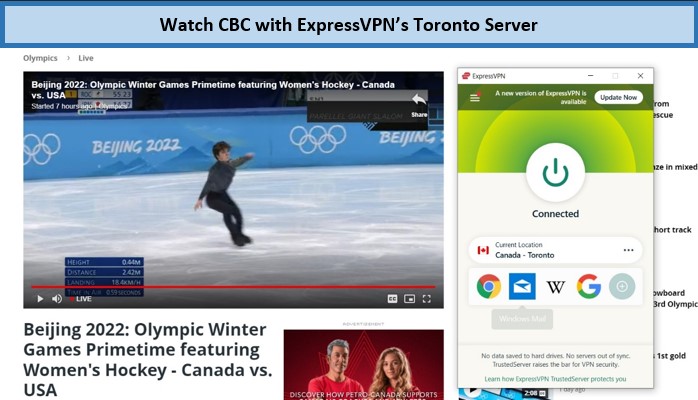 watch CBC in Canada with expressvpn