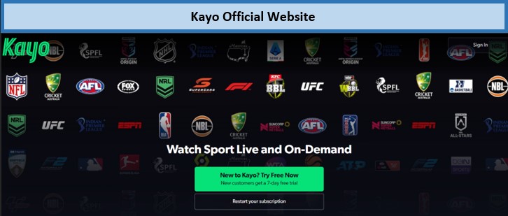kayo-sports-official-website