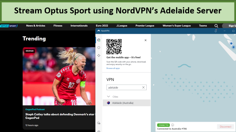 nordvpn-Optus-sport-in-canada