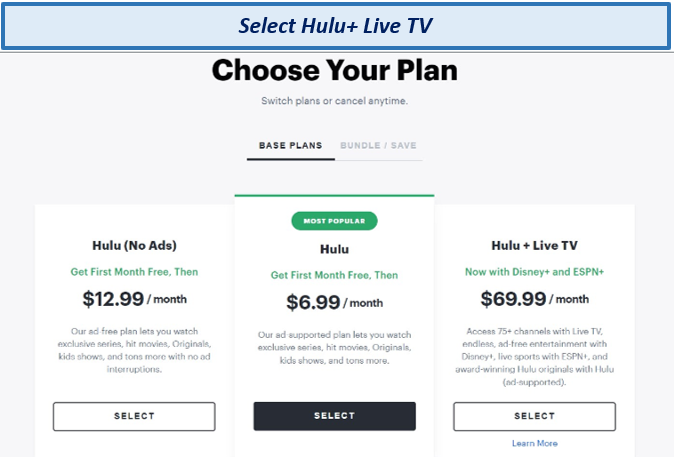 select-Hulu-live-tv