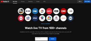 youtube tv channels