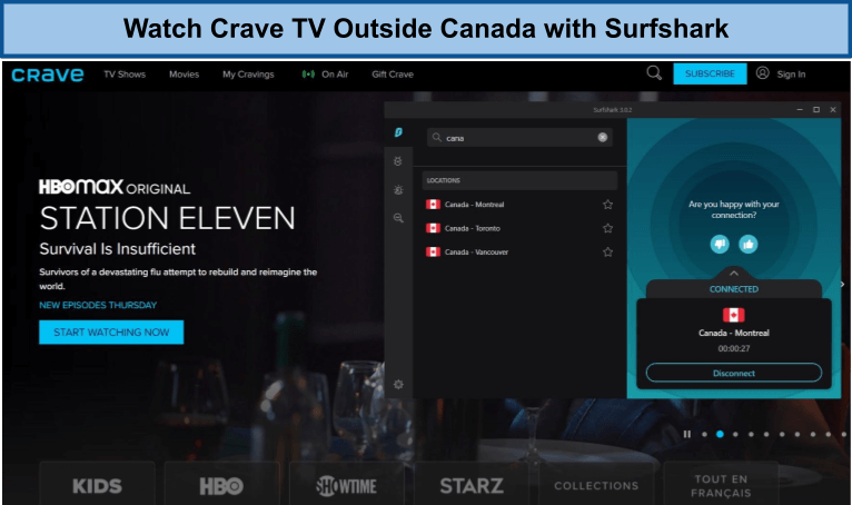 watch-crave-tv-outside-canada-with-surfshark