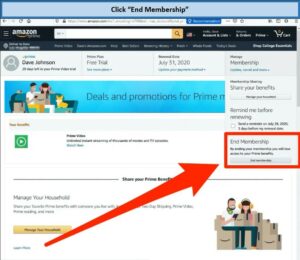 click-end-amazon-membership-on-mac