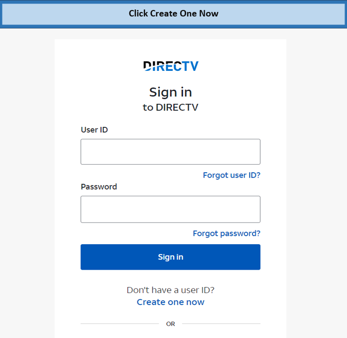 create-one-account-or-use-existing-for-directv