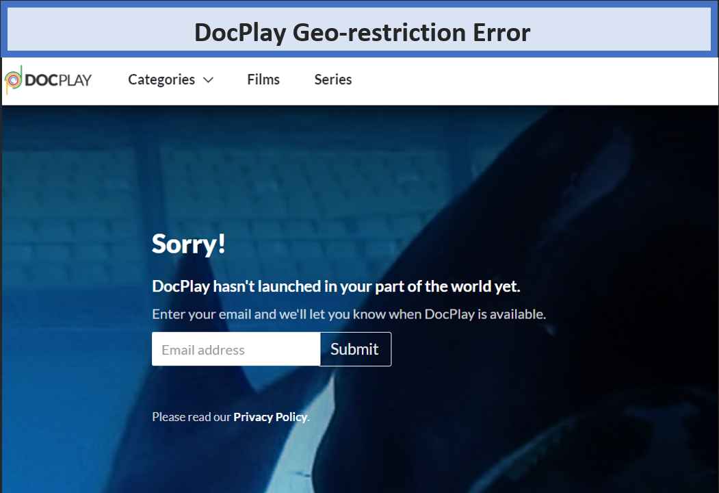 Geo-restriction-error
