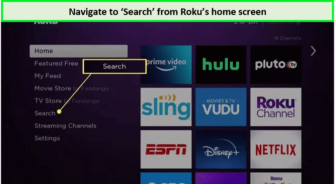 search-discovery-plus-roku-home-screen