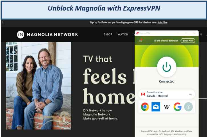 Unblock-magnolia-network-with-ExpressVPN-ca