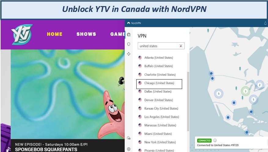 Unblock-ytv-outside-canada-with-NordVPN