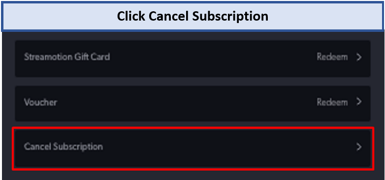 click-on-cancel-kayo-subscription