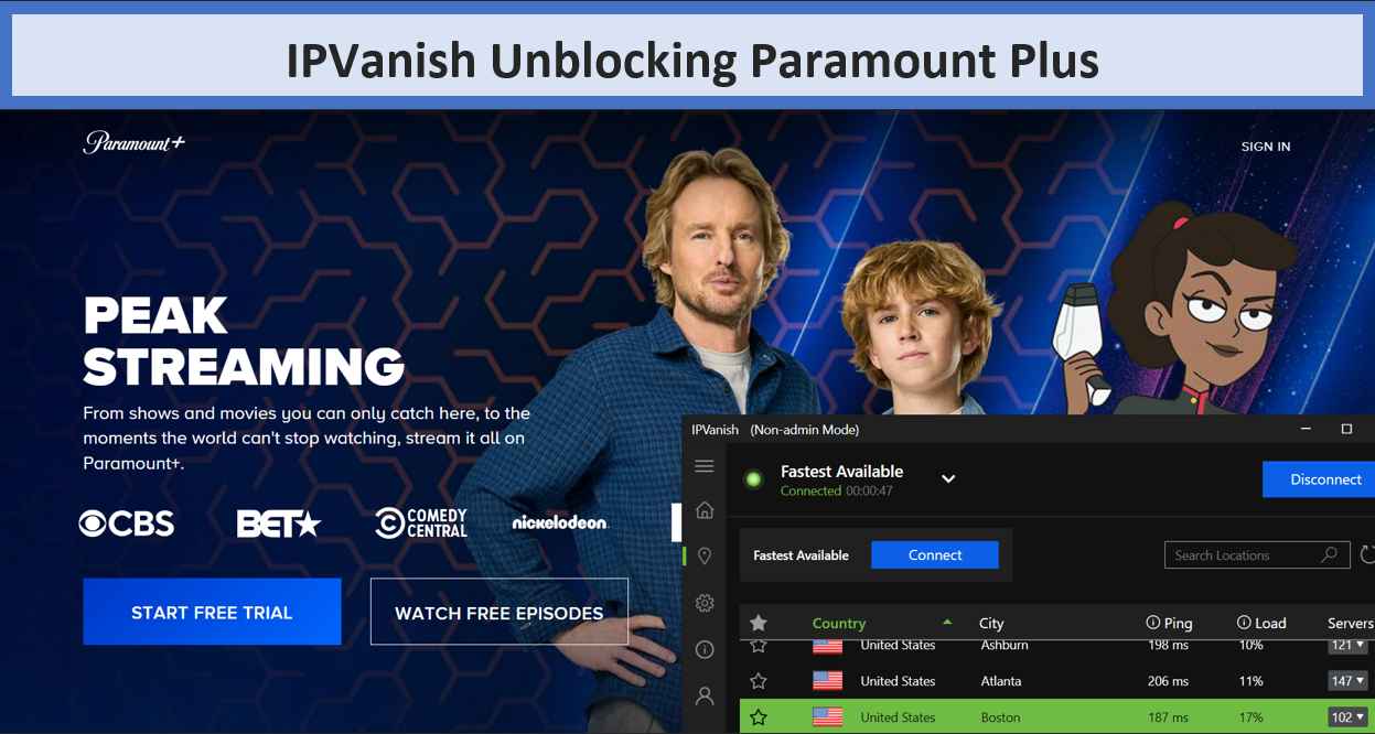 ipvanish-unblocking-paramount-plus