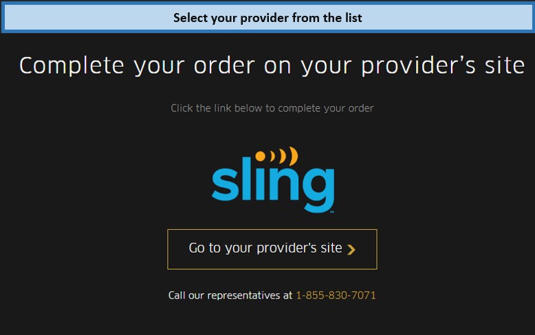 select-the-provider-from-the-list
