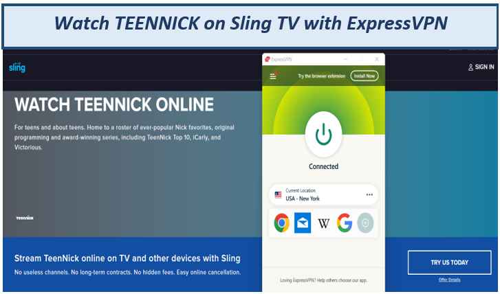 watch-TeenNick-on-sling-tv-with-express-vpn