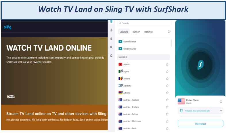 watch-tv-land-on-sling-tv-with-surfshark