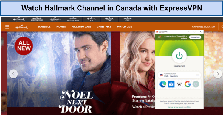 unblock-hallmark channel-with-expressvpn
