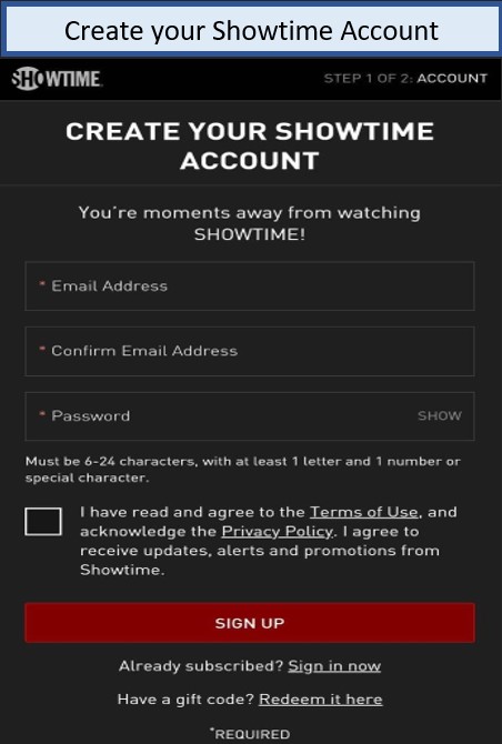 create-your-showtime-account
