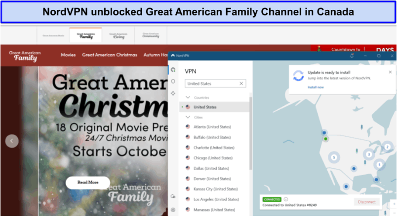 nordvpn-unblocked-great-american-family-channel-in-canada