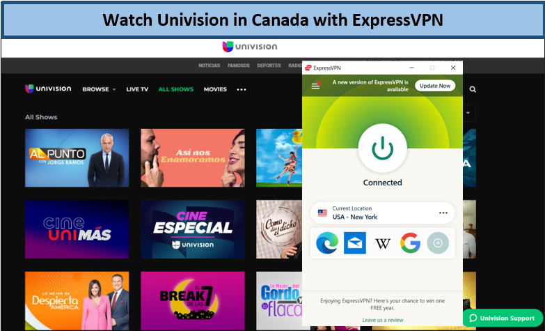 unblocking-univision-in-canada-with-expressvpn
