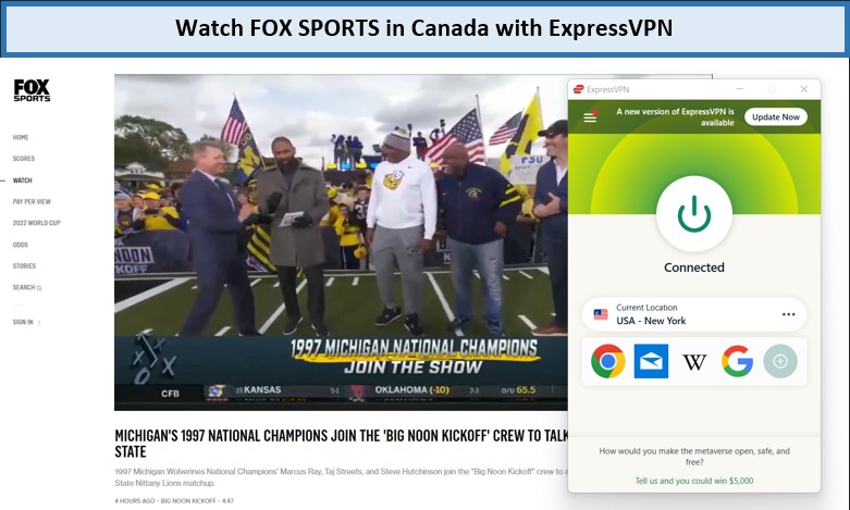 watch-fox-sport-in-canada-with-expressvpn