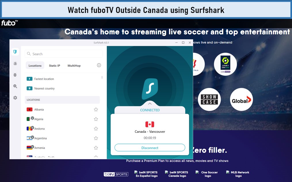 watch-fubotv-outside-canada-with-surfshark