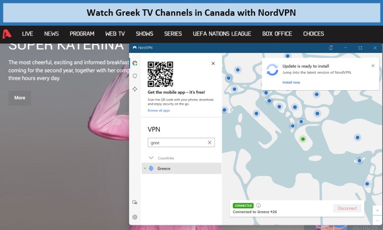 stream-greek-tv-in-canada-with-nordvpn
