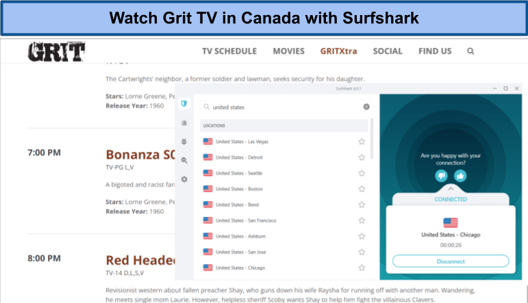 watch-grit-tv-in-canada-with-surfshark