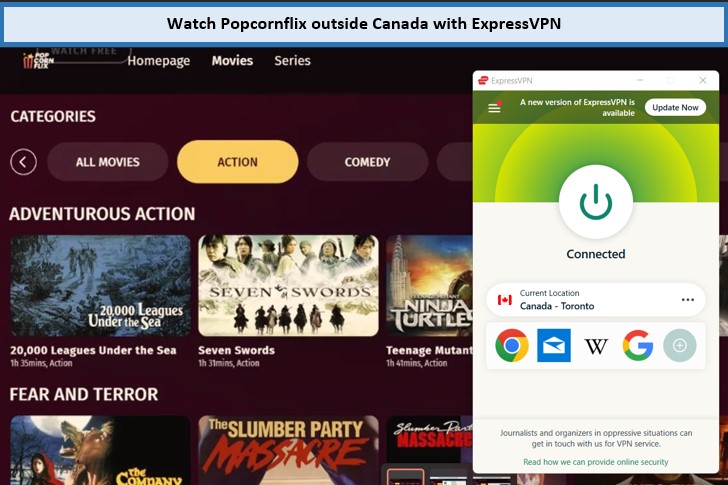 unblocking-popcornflix-outside-canada-with-expressvpn