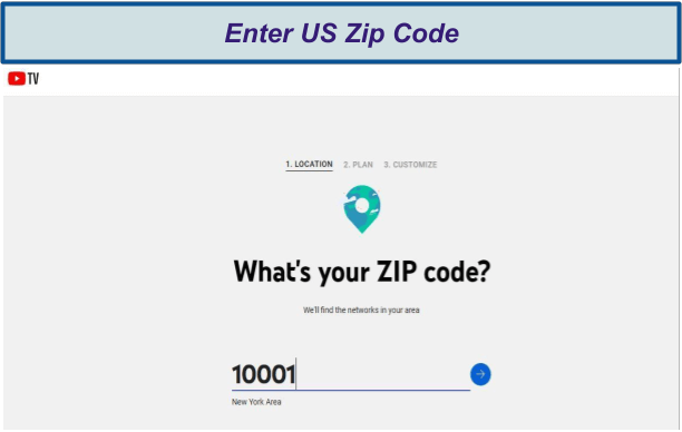 enter-US-zip-code