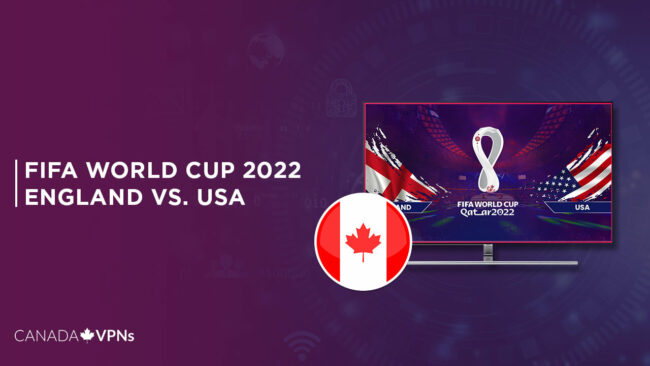 Watch England vs USA in Canada
