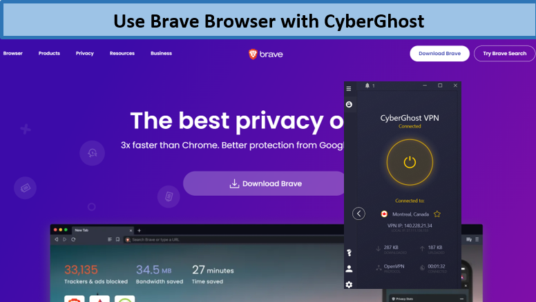 cyberghost-best-vpn-for-brave-browser