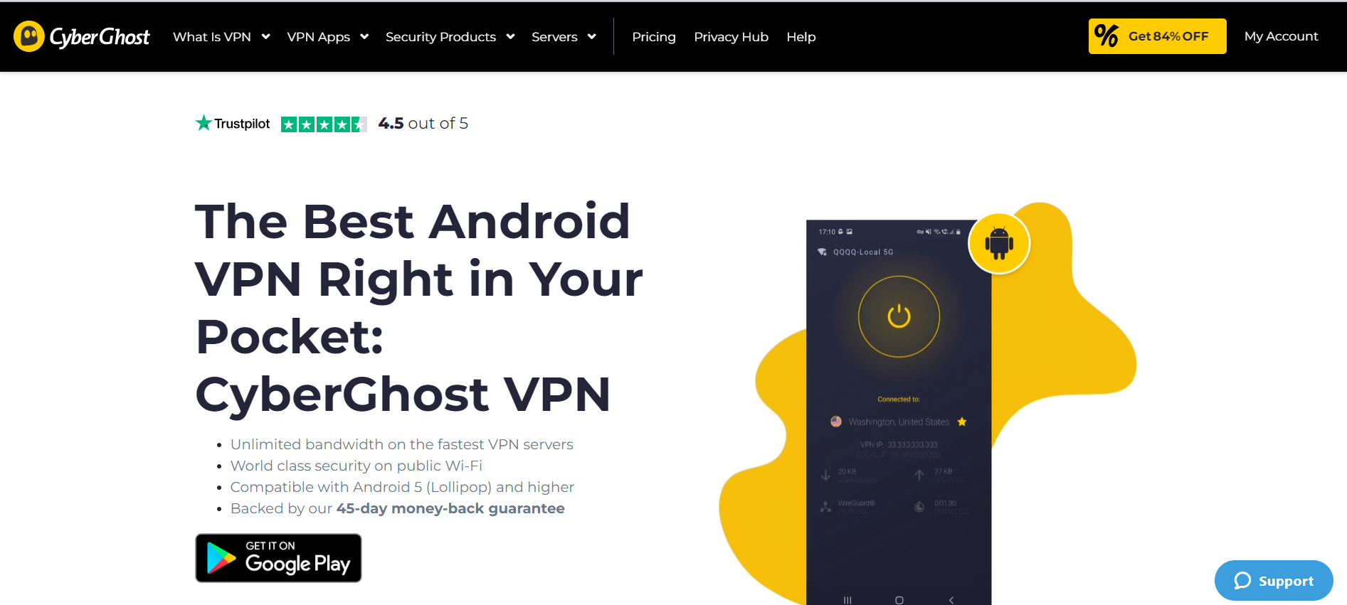 cyberghost-reliable-vpn-for-VoIP