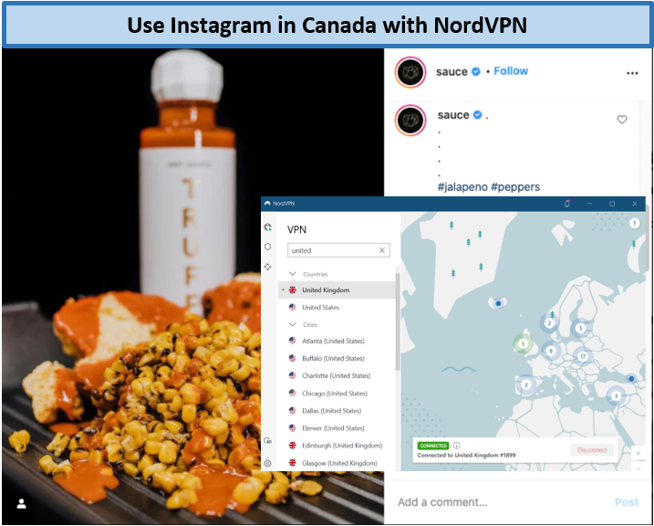 instagram-in-canada-with-nordvpn