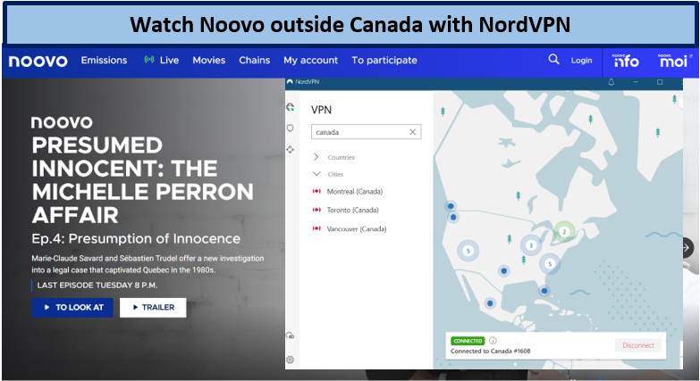 noovo-outside-canada-with-nordvpn