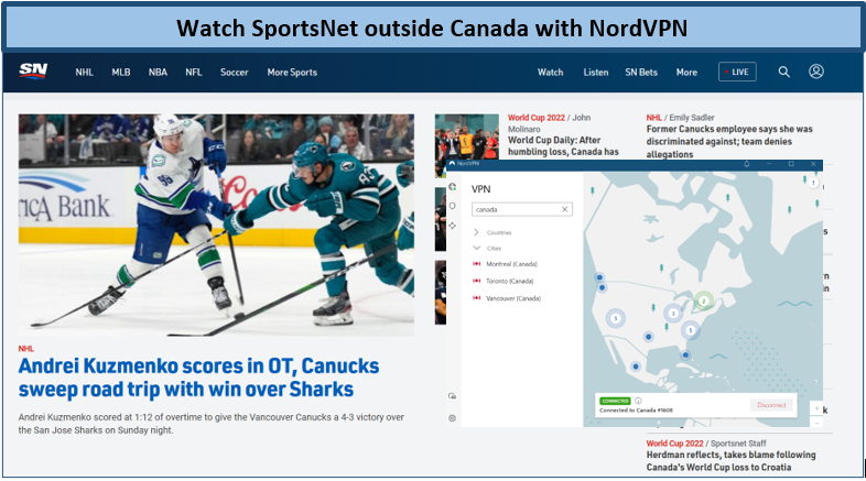 access-sportsnet-outside-canada-with-nordvpn