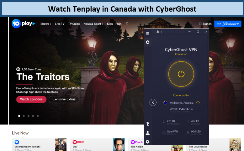 tenplay-in-canada-with-cyberghost
