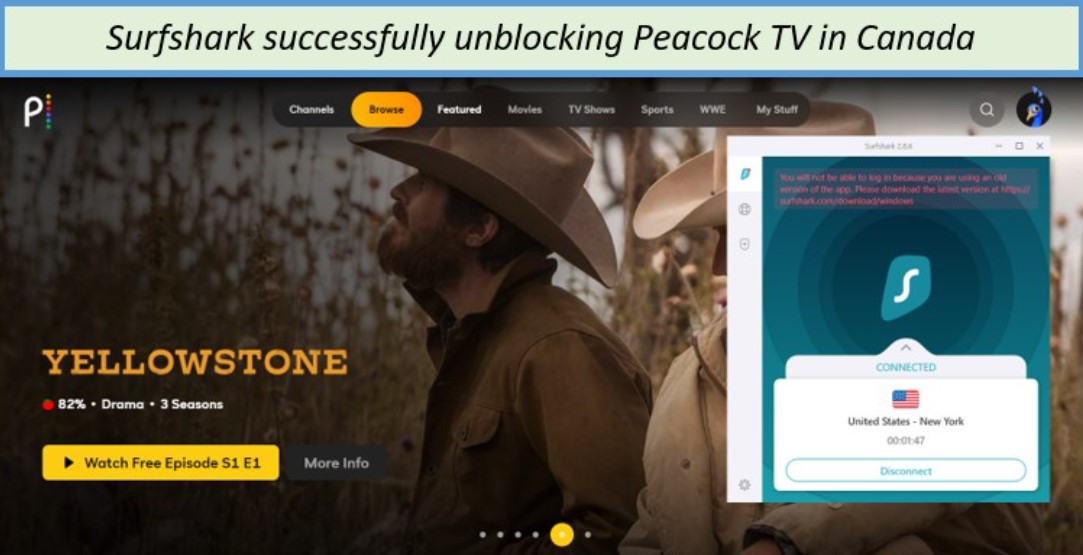 unblock-peacock-tv-in-canada-with-surfshark