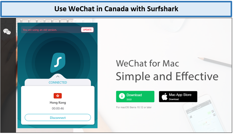 wechat-in-canada-with-surfshark