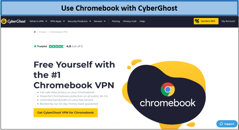 cyberghost-best-vpn-for-chromebook