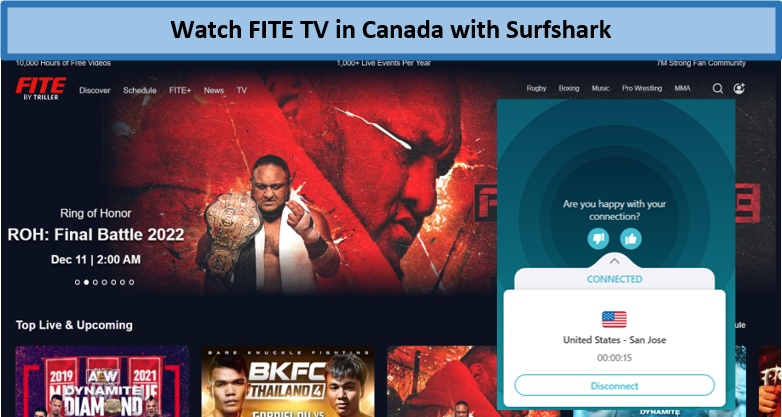 stream-fite-tv-in-canada-with-surfshark