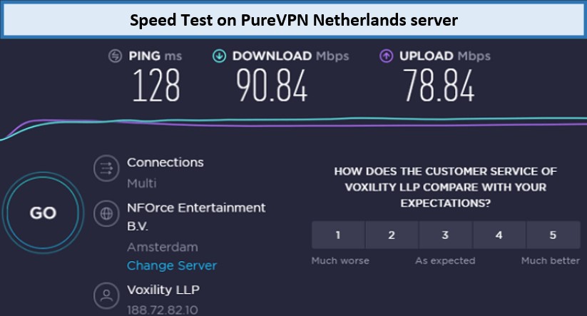 purevpn-speed-test-on-netherlands-server