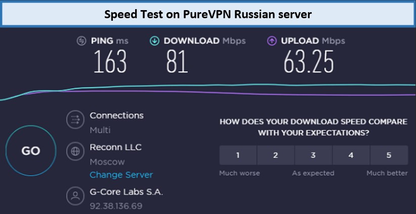 purevpn-speed-test-on-russian-server