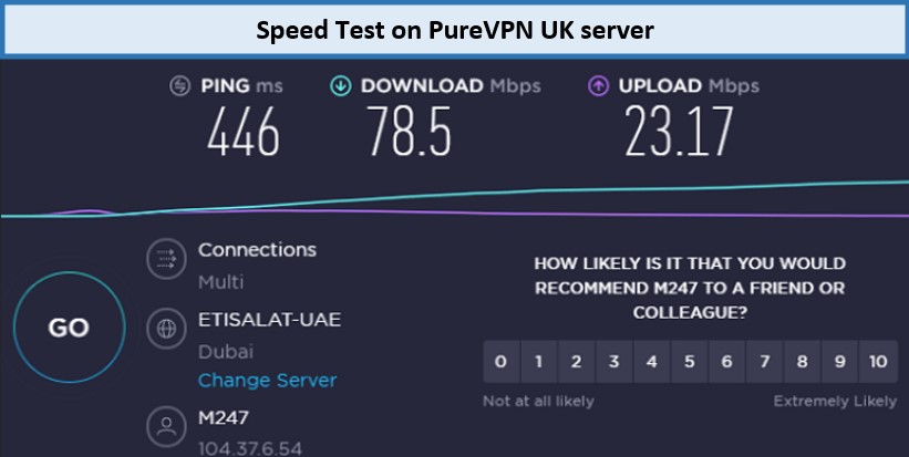 purevpn-speed-test-on-uae-server
