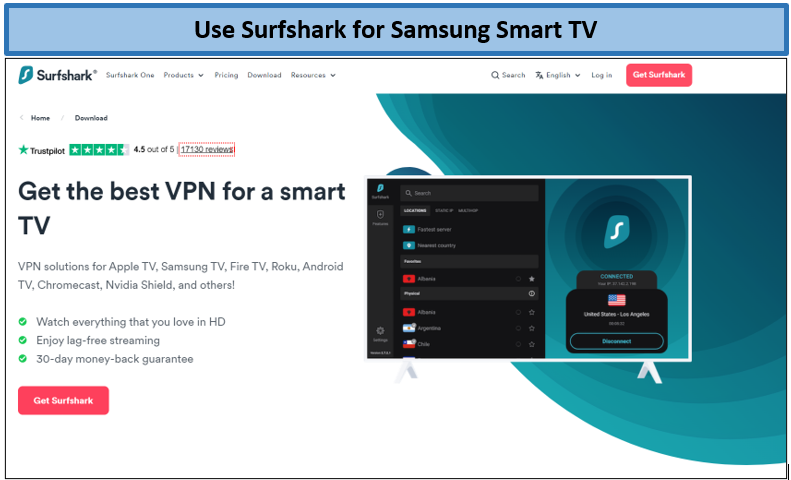 surfshark-best-vpn-for-samsung-smart-tv